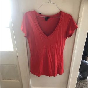 V-neck shirt